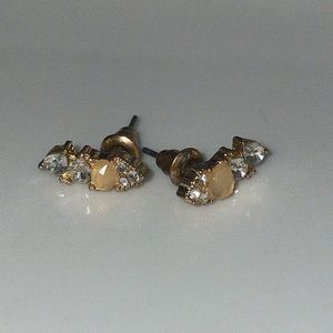 Goldtone studs